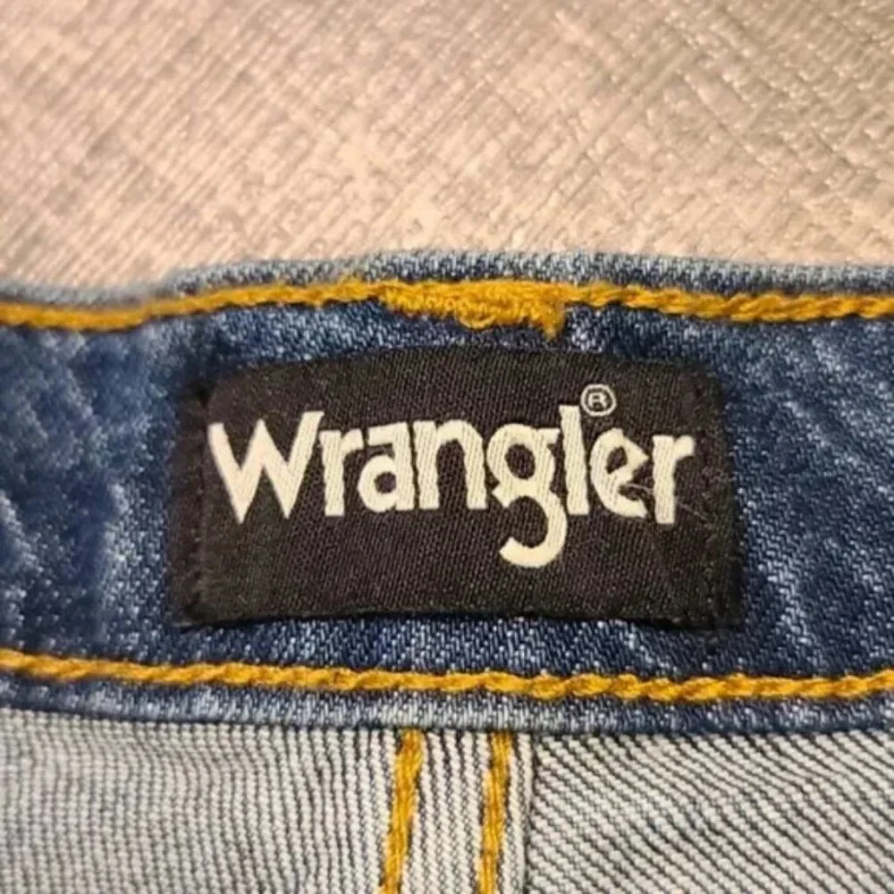 Wrangler high waist denim cutoff Shorts